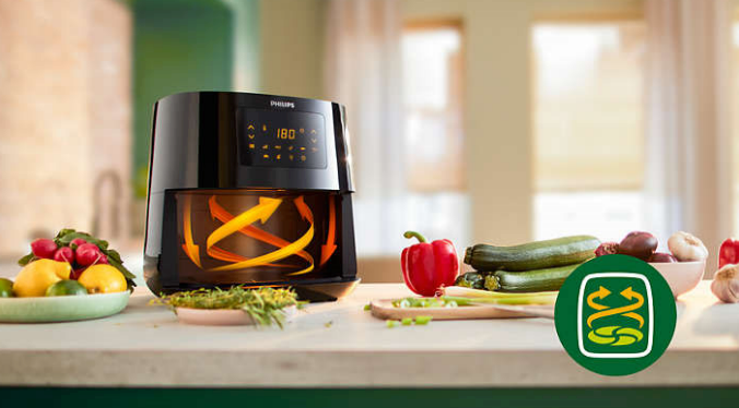 Υγιεινό τηγάνισμα με τεχνολογία Rapid Air