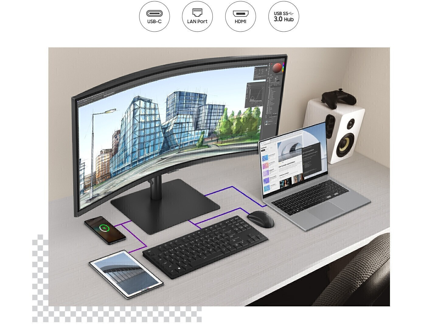 Ενσωματωμένη θύρα USB Type-C