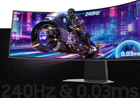 Χρόνος απόκρισης 0,03 ms (GtG) & Ρυθμός ανανέωσης 240 Hz