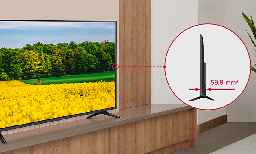 LG Smart Τηλεόραση 55" 4K UHD LED 55UA751C0LA HDR (2025)