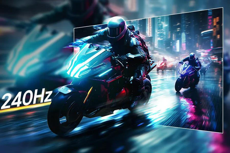 Ρυθμός ανανέωσης 240Hz για τη νίκη