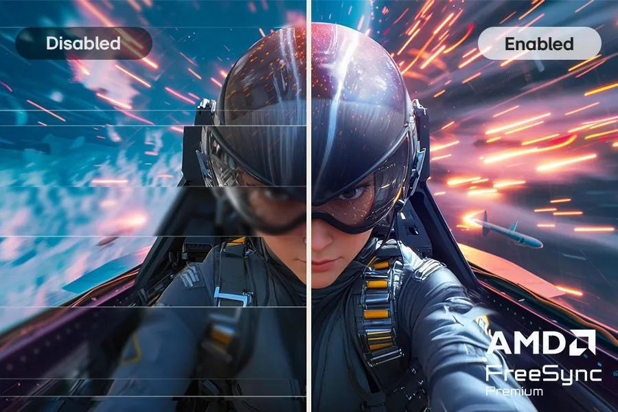 Απόλυτος συγχρονισμός καρέ: FreeSync™ Premium