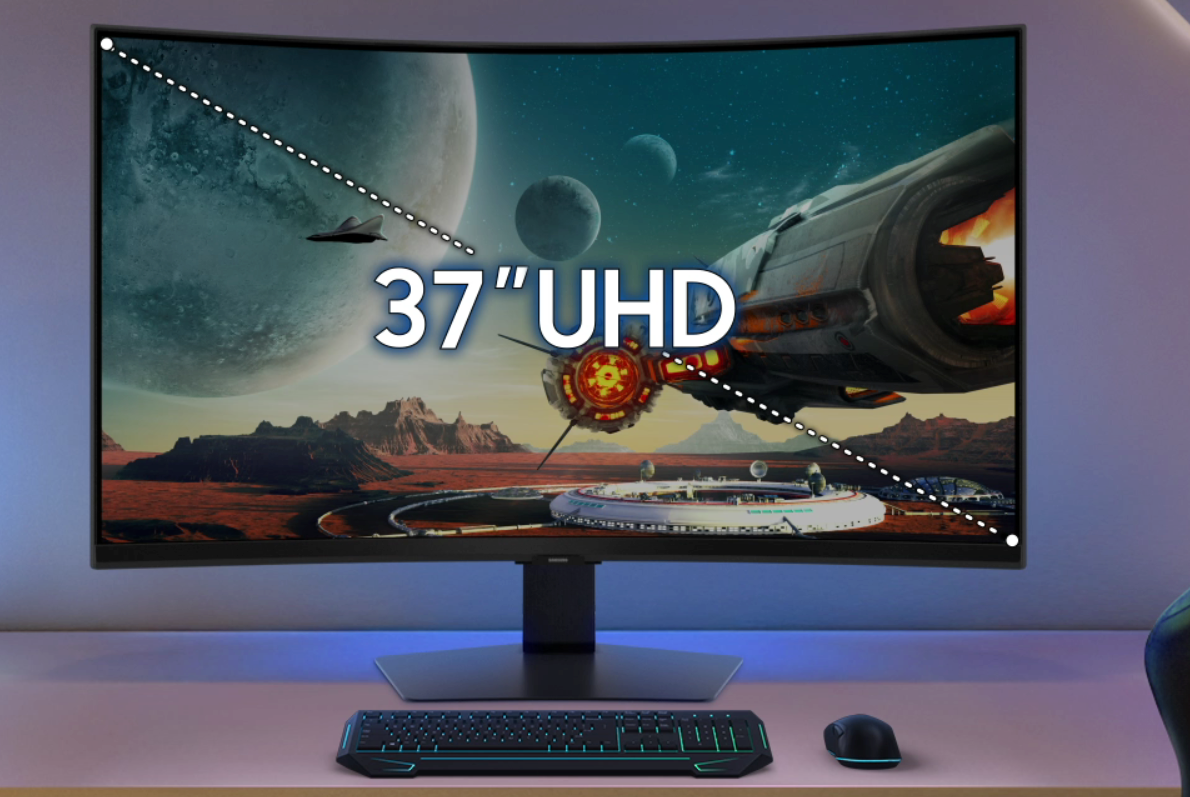 Κυρτότητα 1000R και Ανάλυση 4K UHD