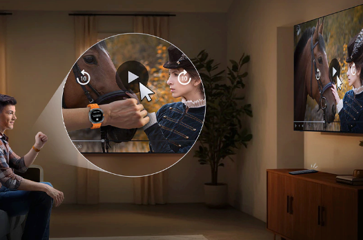 Έλεγχος με το smartwatch σας