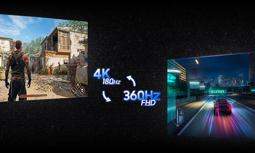 Παίξτε με τον δικό σας τρόπο, σε 4K ή στα 360Hz
