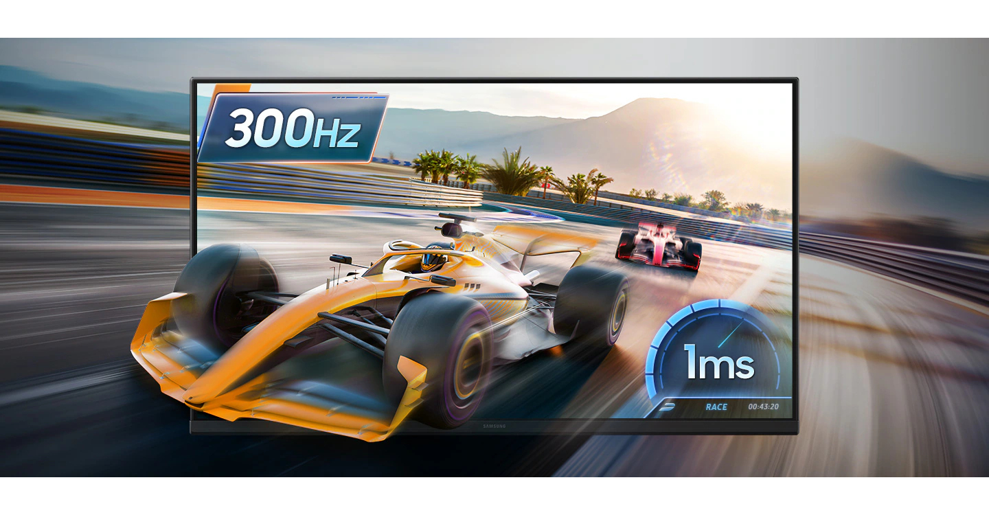 Ασύλληπτος Ρυθμός Ανανέωσης 300Hz