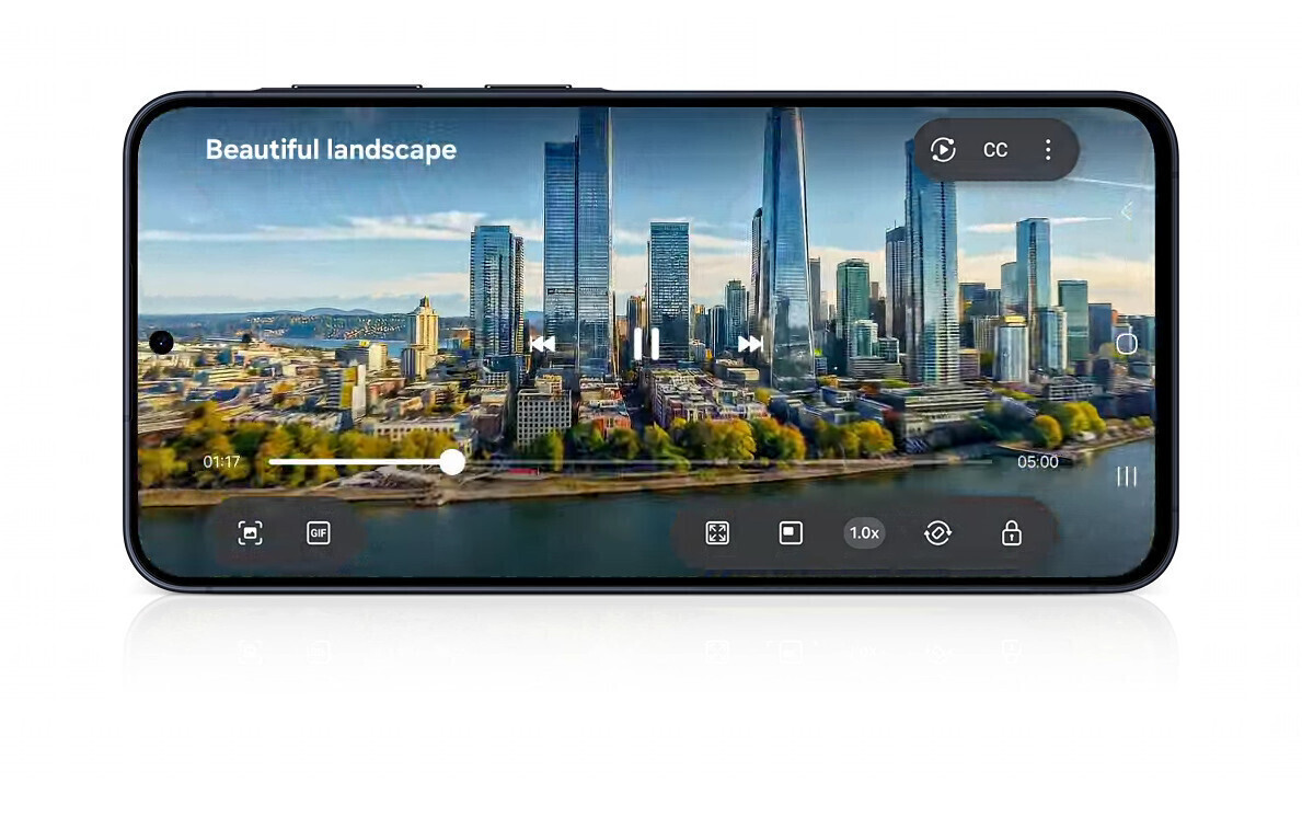 Οθόνη 6,7" Super AMOLED Plus και Vision Booster